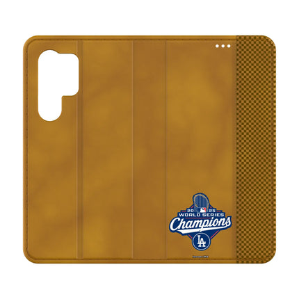 LA Dodgers 2025 MLB World Series Folio Phone Case for Samsung Galaxy