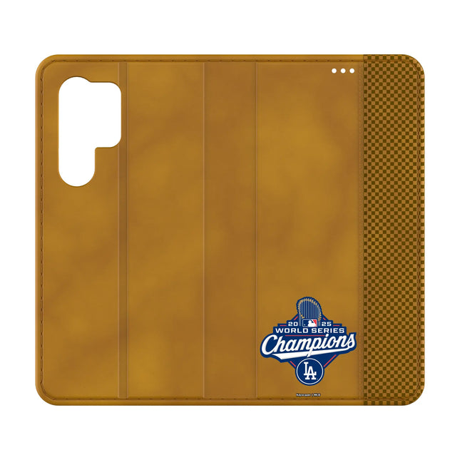 LA Dodgers 2025 MLB World Series Folio Phone Case for Samsung Galaxy