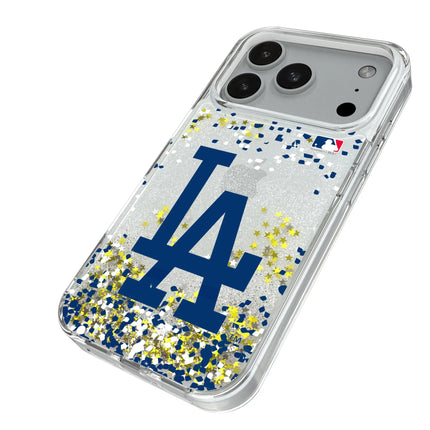 LA Dodgers Confetti Glitter Phone Case for Apple iPhone