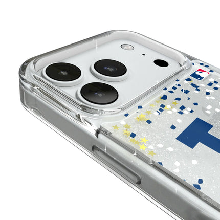 LA Dodgers Confetti Glitter Phone Case for Apple iPhone