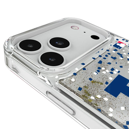LA Dodgers Confetti Glitter Phone Case for Apple iPhone