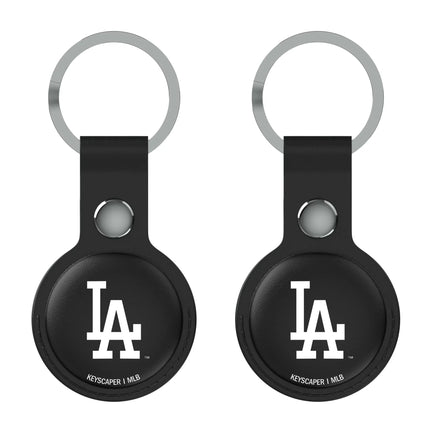 LA Dodgers Insignia Black Airtag Holder 2-Pack