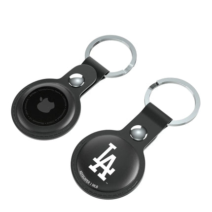 LA Dodgers Insignia Black Airtag Holder 2-Pack