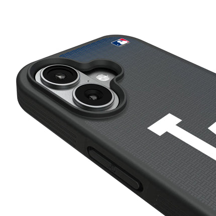 LA Dodgers Linen Bump Phone Case for Apple iPhone