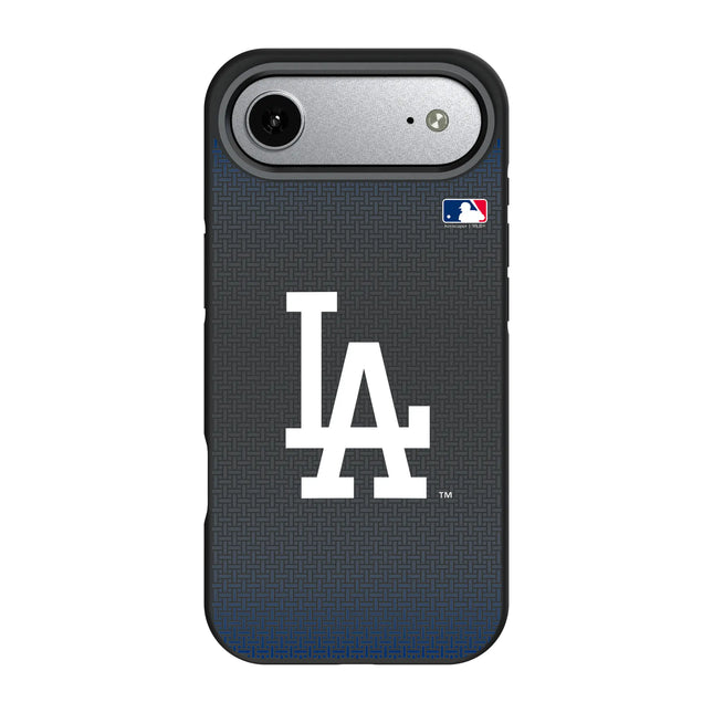 LA Dodgers Linen Bump Phone Case for Apple iPhone