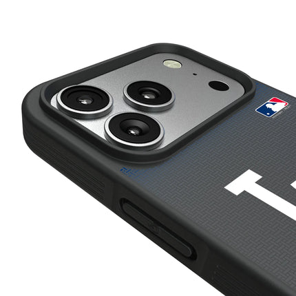LA Dodgers Linen Bump Phone Case for Apple iPhone