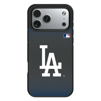 LA Dodgers Linen Bump Phone Case for Apple iPhone