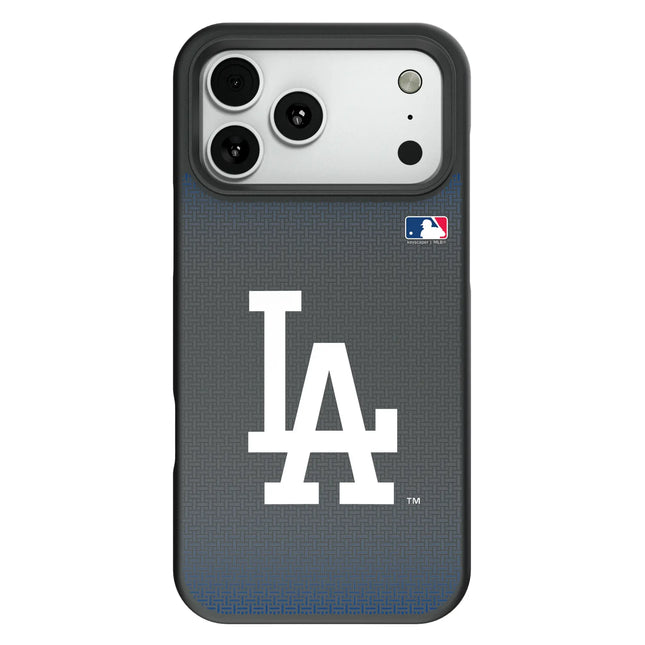 LA Dodgers Linen Bump Phone Case for Apple iPhone
