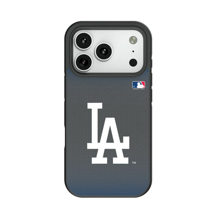 LA Dodgers Linen Bump Phone Case for Apple iPhone