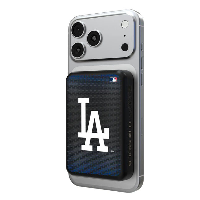 LA Dodgers Linen Wireless Mag Power Bank