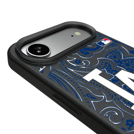 LA Dodgers Paisley MagSafe Compatible Phone Case for Apple iPhone