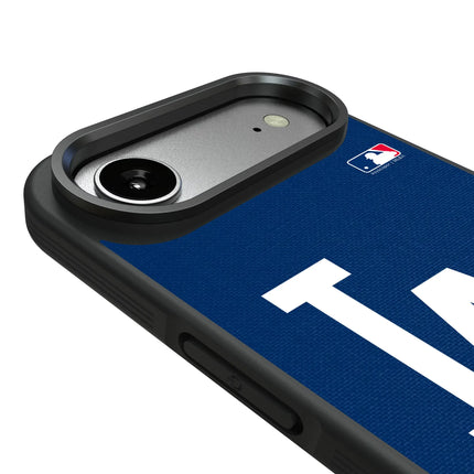 LA Dodgers Solid Bump Phone Case for Apple iPhone