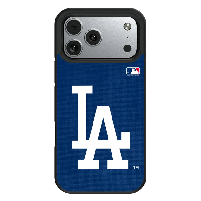 LA Dodgers Solid Bump Phone Case for Apple iPhone