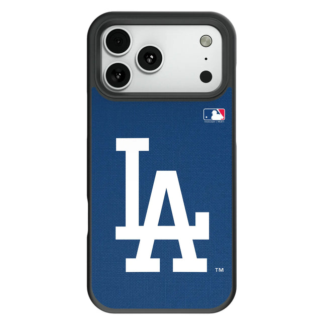 LA Dodgers Solid Bump Phone Case for Apple iPhone