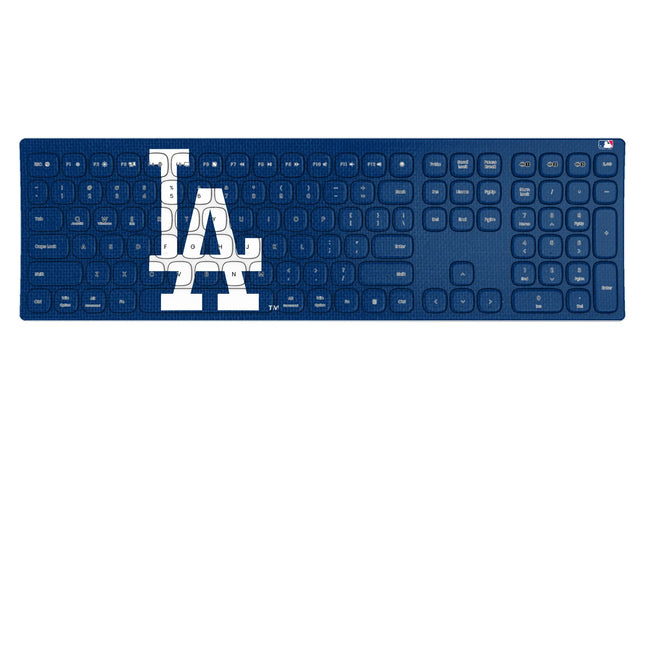 LA Dodgers Solid Curved Wireless Keyboard
