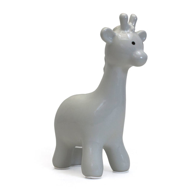 Gray Medium Giraffe Bank