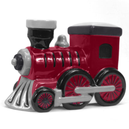 Large Red Train Money Bank