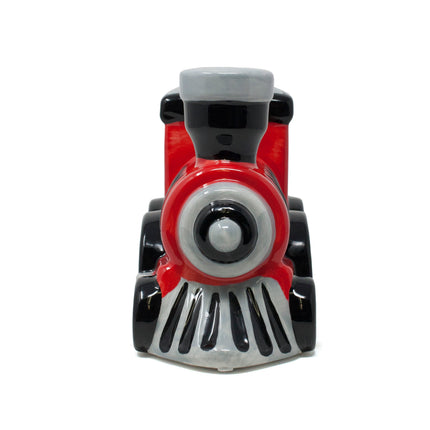 Large Red Train Money Bank