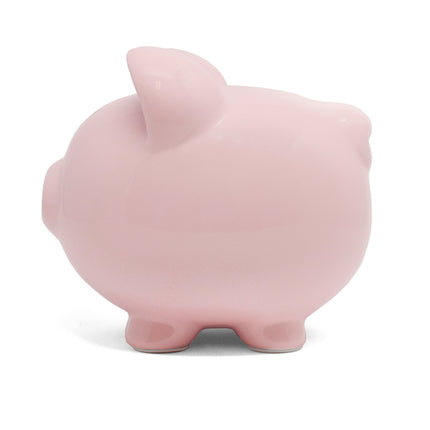 Large Pink Ceramic Piggy Bank