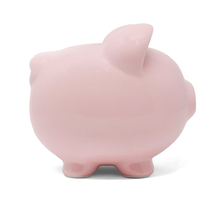 Large Pink Ceramic Piggy Bank