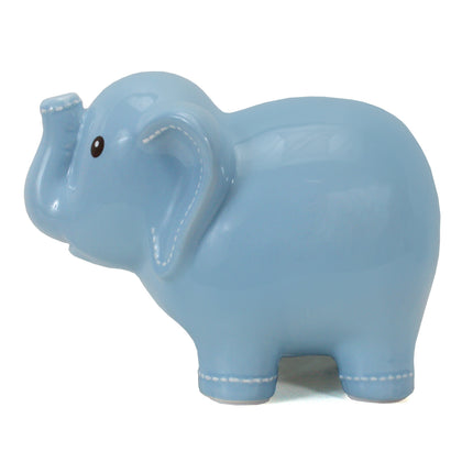 Large Blue Elephant Bank