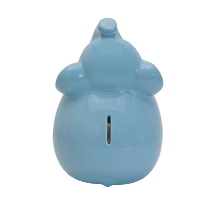 Large Blue Elephant Bank