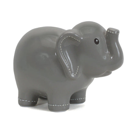 Large Grey Elephant Bank