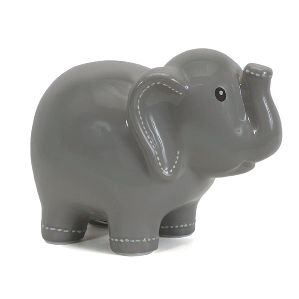 Large Grey Elephant Bank