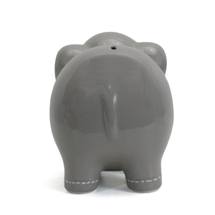 Large Grey Elephant Bank