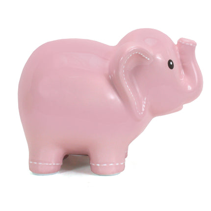 Large Pink Elephant Bank