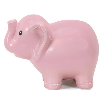 Large Pink Elephant Bank