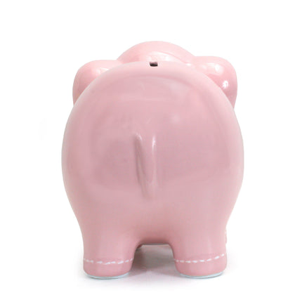 Large Pink Elephant Bank