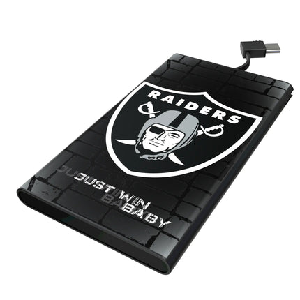 Las Vegas Raiders Brick 5000mAh Flat Powerbank