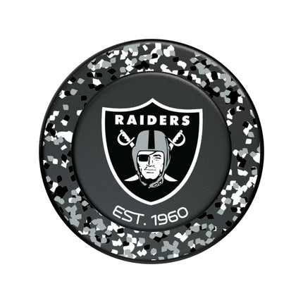 Las Vegas Raiders Confetti PopSockets Magnetic Phone Grip and Stand