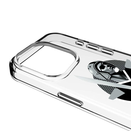 Las Vegas Raiders Deco Clear Phone Case for Apple iPhone
