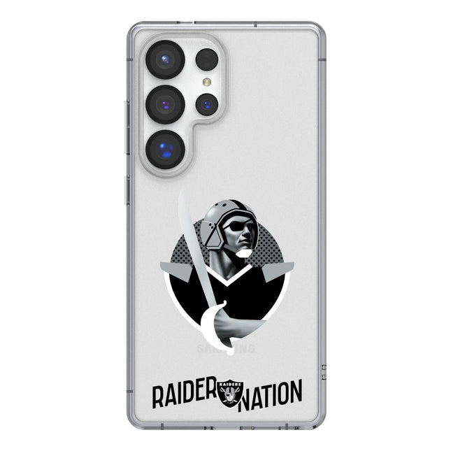 Las Vegas Raiders Deco Clear Phone Case for Samsung Galaxy