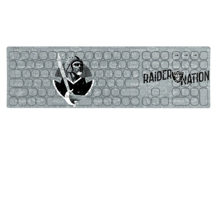 Las Vegas Raiders Deco Curved Wireless Keyboard