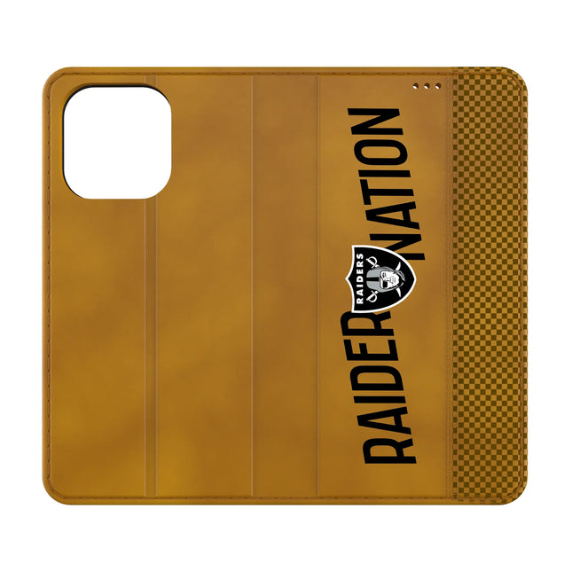 Las Vegas Raiders Deco Folio Phone Case for Apple iPhone