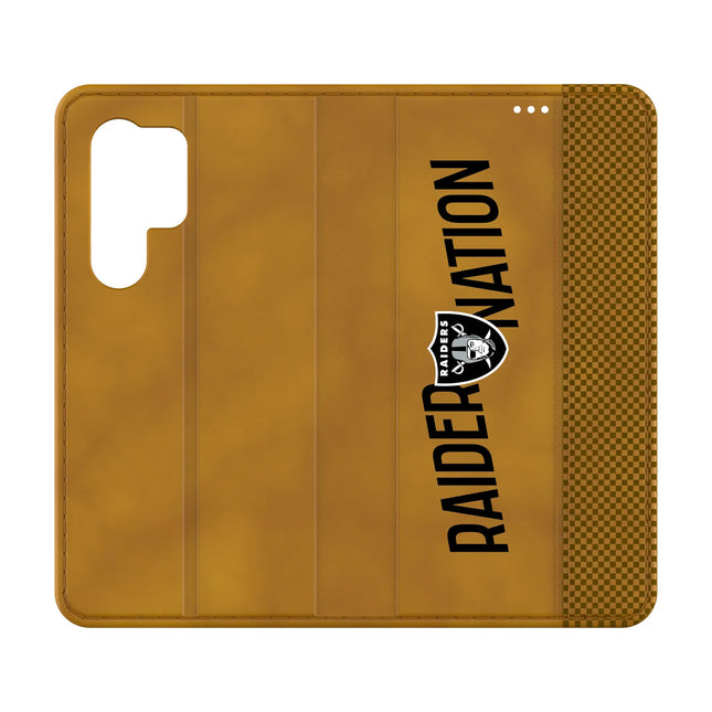 Las Vegas Raiders Deco Folio Phone Case for Samsung Galaxy