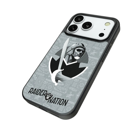 Las Vegas Raiders Deco MagSafe Compatible Phone Case for Apple iPhone