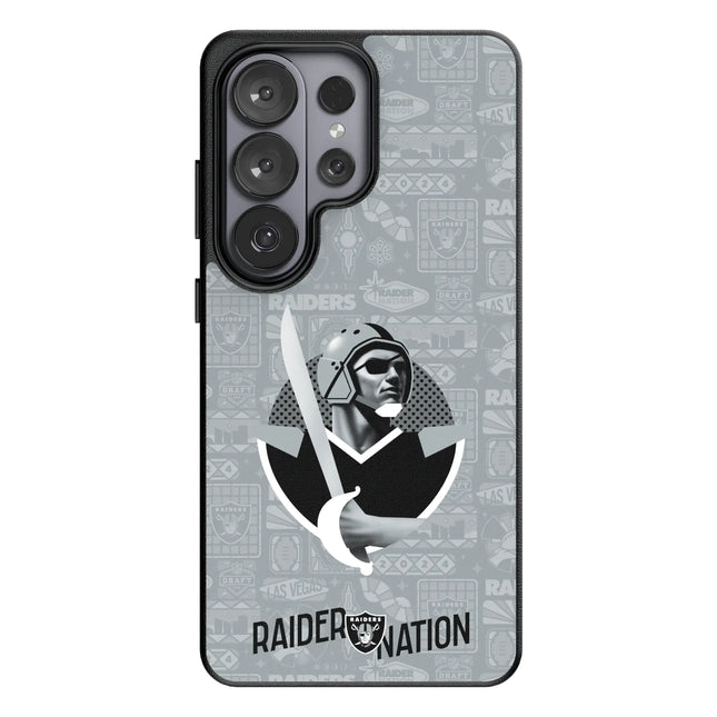 Las Vegas Raiders Deco MagSafe Compatible Phone Case for Samsung Galaxy