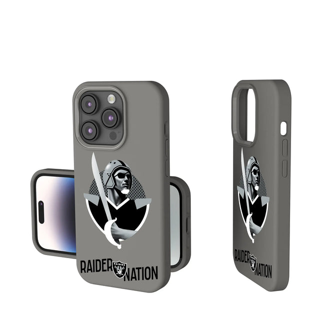 Las Vegas Raiders Deco Soft Touch Phone Case for Apple iPhone