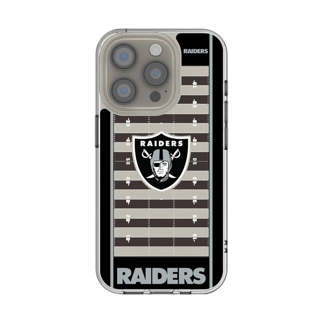 Las Vegas Raiders Field Clear Phone Case for Apple iPhone