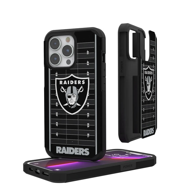 Las Vegas Raiders Field Rugged Phone Case for Apple iPhone