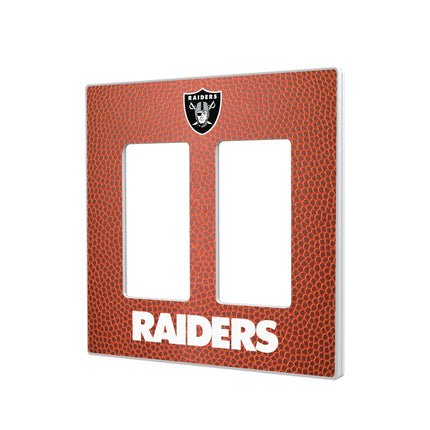 Las Vegas Raiders Football Hidden-Screw Light Switch Plate