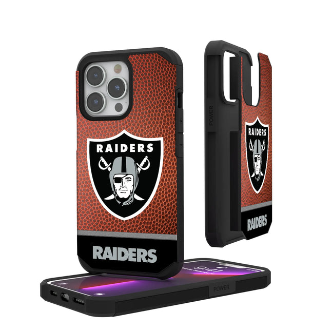 Las Vegas Raiders Football Wordmark Rugged Phone Case for Apple iPhone