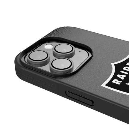 Las Vegas Raiders Linen Bump Phone Case for Apple iPhone