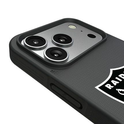 Las Vegas Raiders Linen Bump Phone Case for Apple iPhone