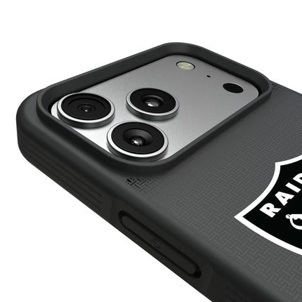 Las Vegas Raiders Linen Bump Phone Case for Apple iPhone
