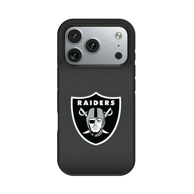 Las Vegas Raiders Linen Bump Phone Case for Apple iPhone